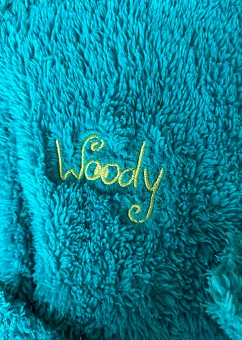 Nakışlı Mavi Ve Turuncu 2li Çocuk Sabahlık 10 Yaş - Görsel 4