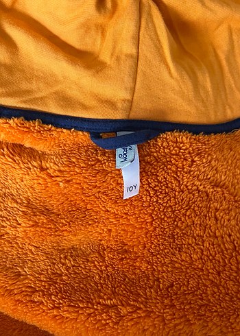 Nakışlı Mavi Ve Turuncu 2li Çocuk Sabahlık 10 Yaş - Görsel 15