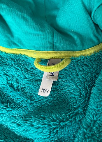 Nakışlı Mavi Ve Turuncu 2li Çocuk Sabahlık 10 Yaş - Görsel 8