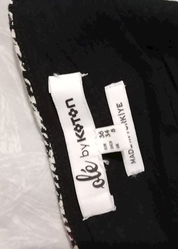 Gri Kareli Jile V Yaka Kemerli Elbise - Görsel 5