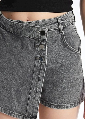 LCW JEANS Kot Şort Etek - Görsel 2
