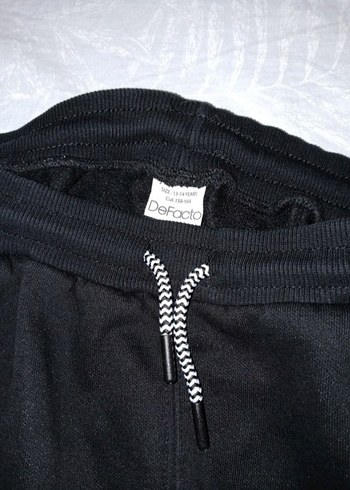 Siyah Erkek Eşofman Altı 13-14 Yaş 158-164 Cm - Görsel 2