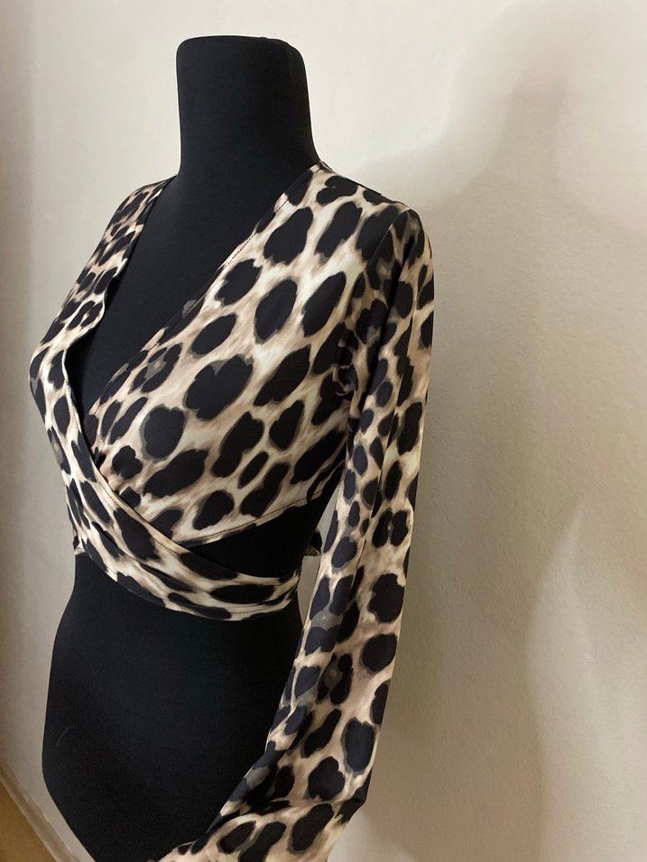 Leopar Desenli büstiyer - Görsel 3