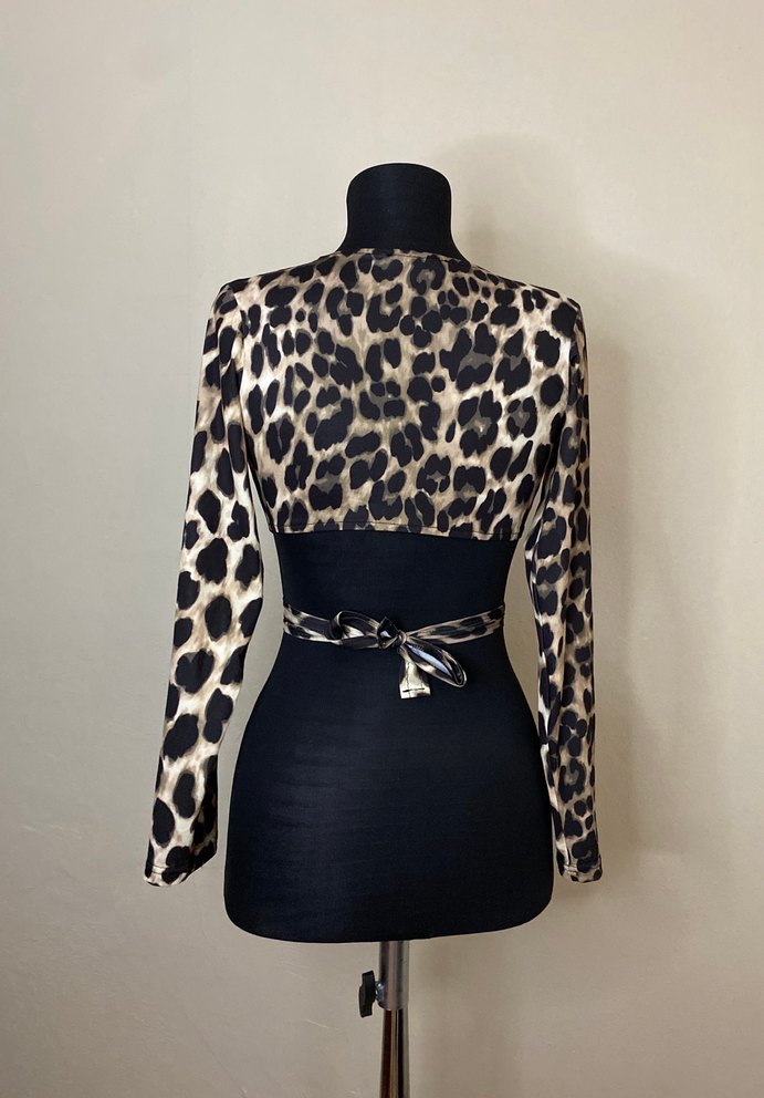 Leopar Desenli büstiyer - Görsel 4