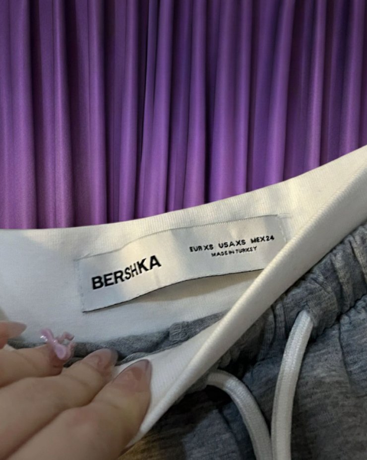 BERSHKA İÇİ ŞORTLU PENYE ETEK - Görsel 4