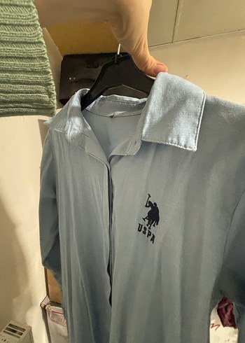 Gri Uzun Kollu Keten Gömlek - Görsel 2