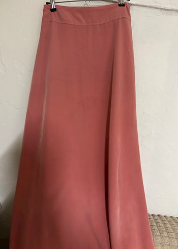 Pembe Uzun Salaş Bohem Etek - Görsel 4