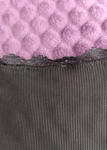 Kız Siyah Kısa Kollu Crop - Görsel 5