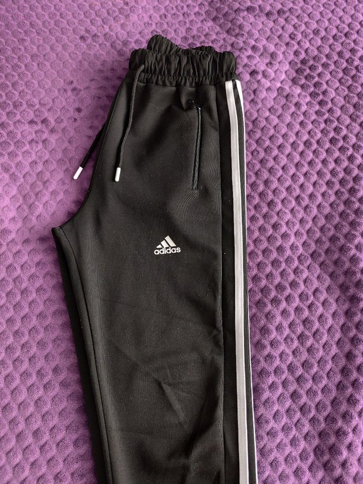 Adidas Siyah Rahat Kesim Kız Eşofman Altı - Görsel 2