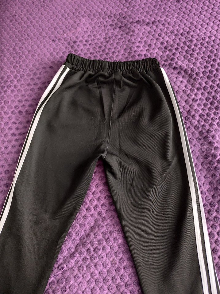 Adidas Siyah Rahat Kesim Kız Eşofman Altı - Görsel 4