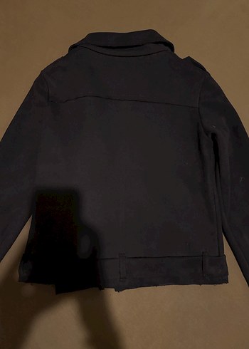 Siyah Süet Kadın Ceket - Görsel 6