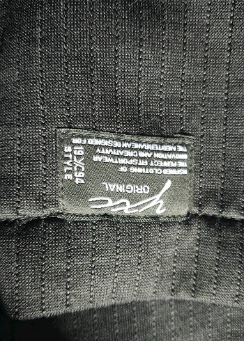 Erkek Siyah Düğmeli Uzun Kollu Gömlek pamuk%97 L beden - Görsel 3