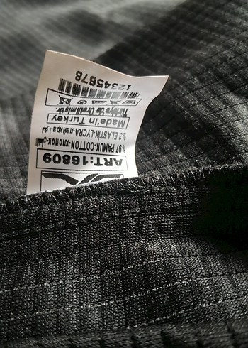 Erkek Siyah Düğmeli Uzun Kollu Gömlek pamuk%97 L beden - Görsel 2