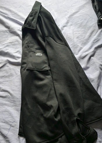 Erkek Siyah Düğmeli Uzun Kollu Gömlek pamuk%97 L beden - Görsel 4