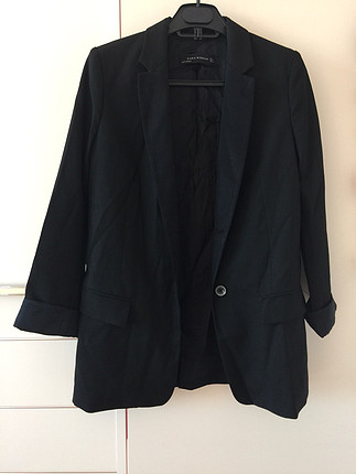 Zara siyah blazer ceket
