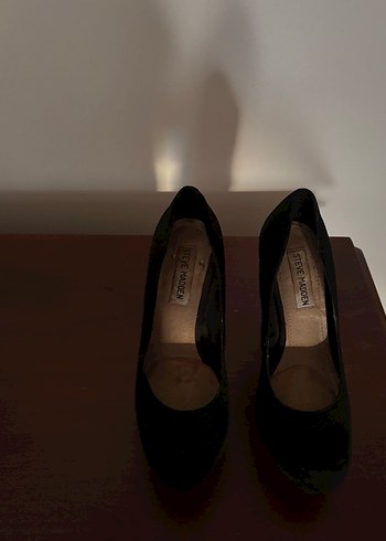 Siyah Stiletto Topuklu Kadın Ayakkabı - Görsel 8