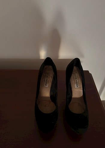 Siyah Stiletto Topuklu Kadın Ayakkabı - Görsel 7