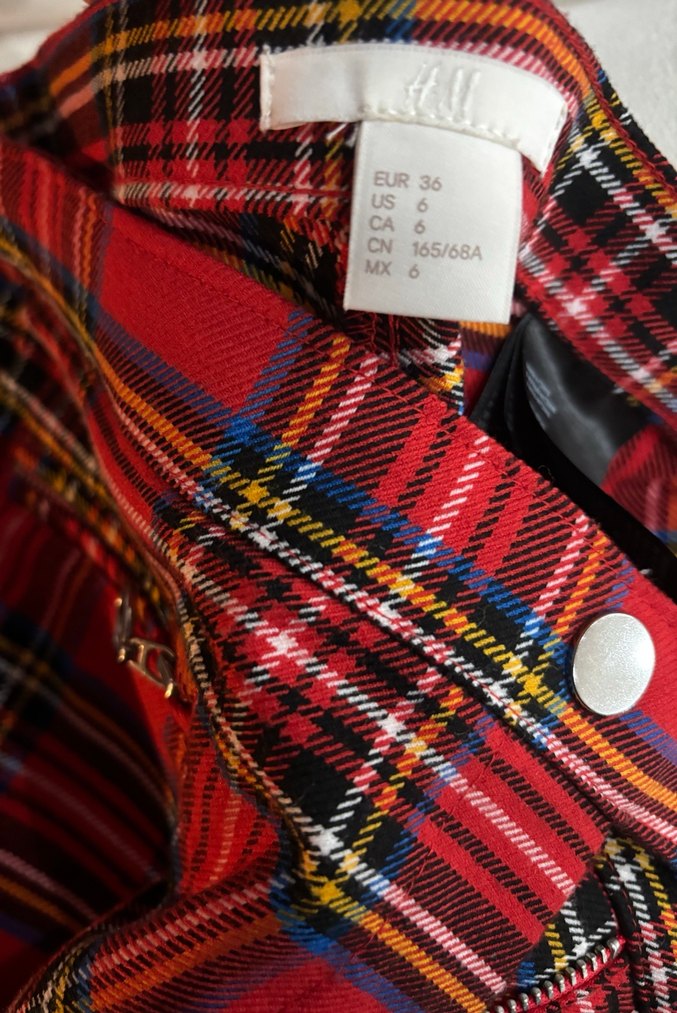 Kadın Ekose Pantolon - Görsel 5