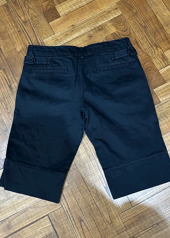 Siyah Şort Pantolon - Görsel 2