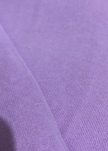 Kız Çocuk Uzun Kollu Fırfırlı Mor Tişört - Görsel 7