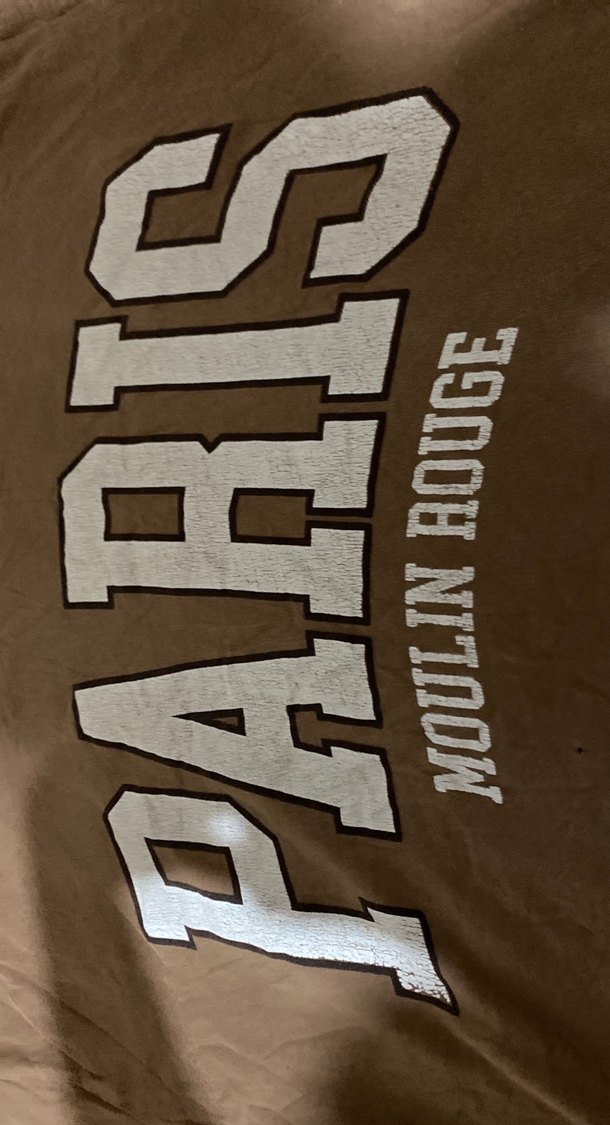 Kızlar İçin Kahverengi Kısa Kollu Baskılı Tişört - Görsel 2