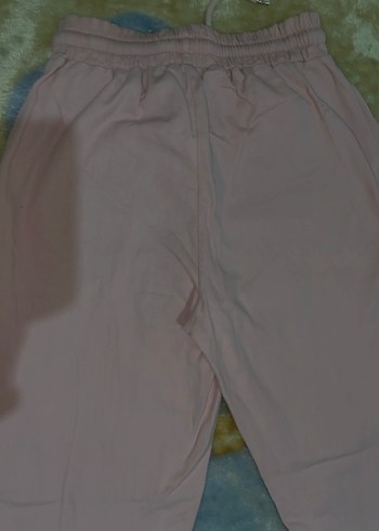 Pembe Rahat Kesim Eşofman Altı - Görsel 4