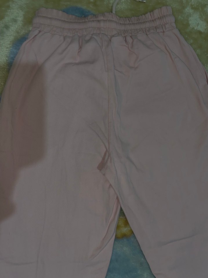 Pembe Rahat Kesim Eşofman Altı - Görsel 4