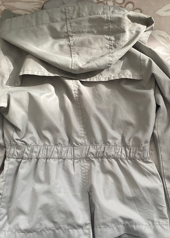 Gri Midi Fermuarlı Ceket 9 yaş - Görsel 3