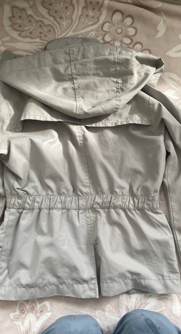 Gri Midi Fermuarlı Ceket 9 yaş - Görsel 3