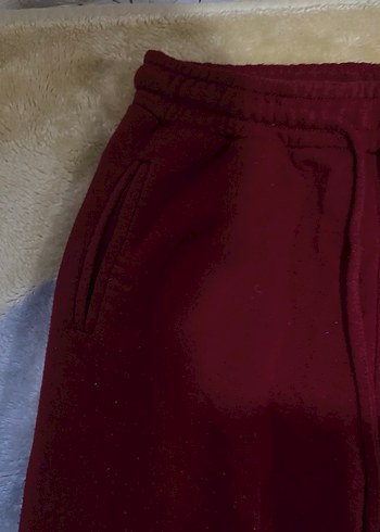 Bordo Kadın Salaş Sweatpant - Görsel 2