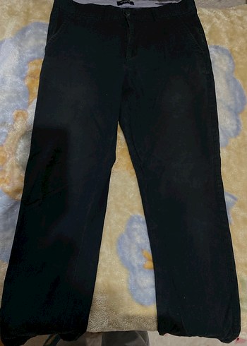 Erkek Siyah Regular Fit Denim Pantolon - Görsel 3