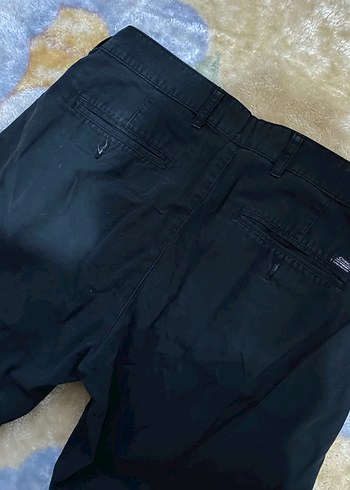 Erkek Siyah Regular Fit Denim Pantolon - Görsel 2