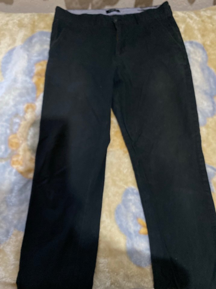 Erkek Siyah Regular Fit Denim Pantolon - Görsel 4