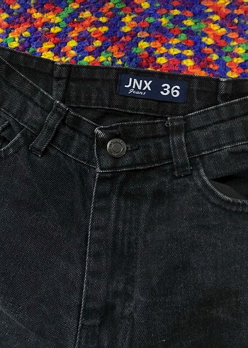 Siyah Denim Pantolon - Görsel 2