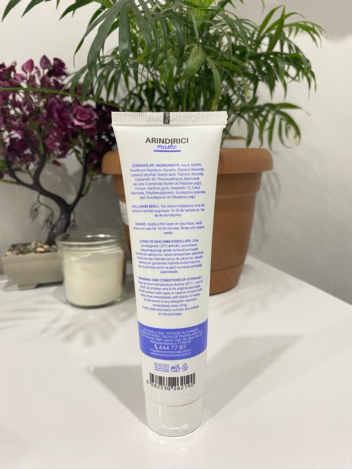 Hommy Arındırıcı Maske 100 ml - Görsel 3