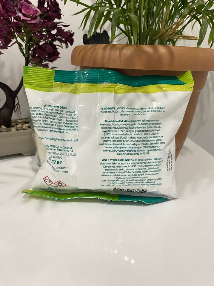 Homm Clean Mutfak Oxi Power Toz Temizleyici - Görsel 3