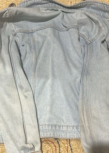 Mavi Düğmeli Kadın Denim Ceket - Görsel 2