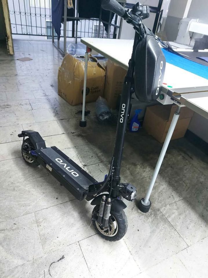 Siyah  Scooter ONVO - Görsel 2
