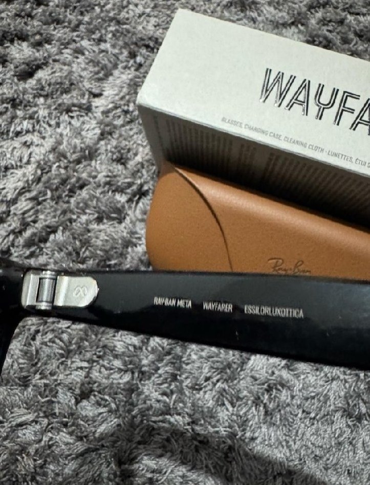 Ray-Ban wayfarer akıllı gözlük - Görsel 2