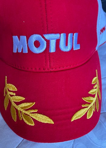 Kırmızı MOTUL Nakışlı şapka - Görsel 2