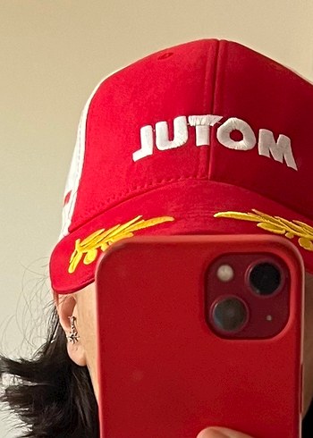 Kırmızı MOTUL Nakışlı şapka - Görsel 8