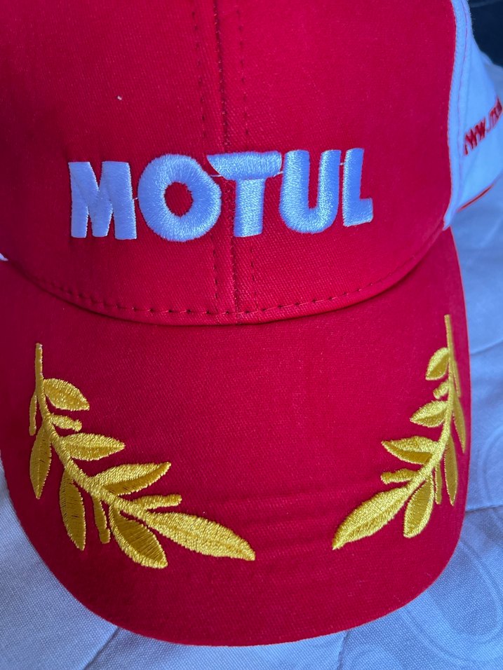 Kırmızı MOTUL Nakışlı şapka - Görsel 2