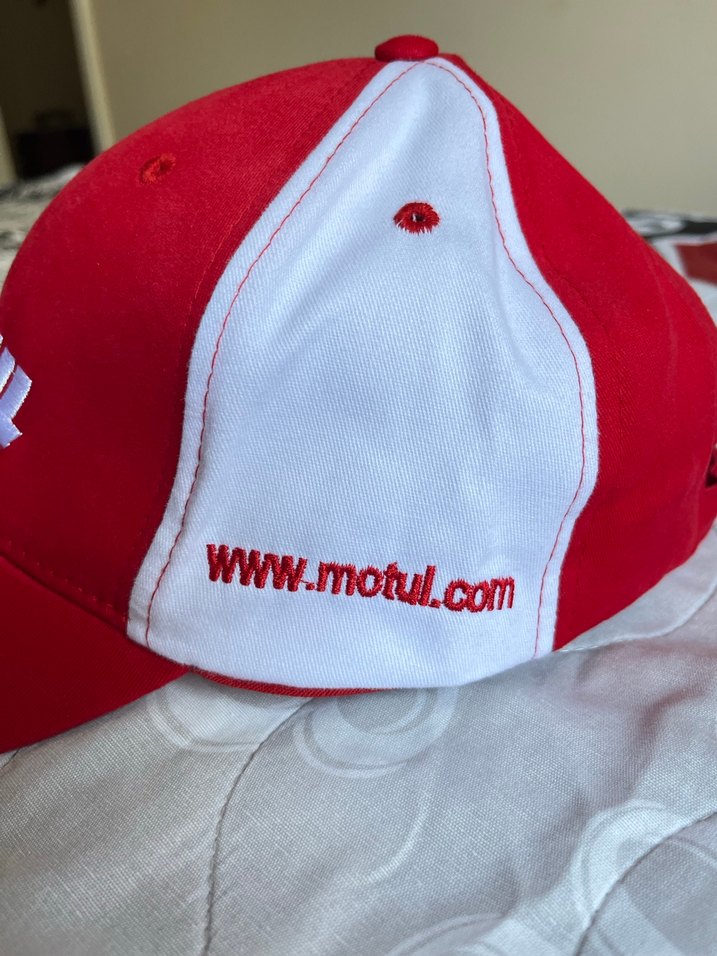 Kırmızı MOTUL Nakışlı şapka - Görsel 3