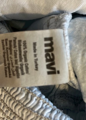 Mavi jeans tulum - Görsel 5