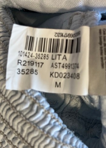 Mavi jeans tulum - Görsel 6