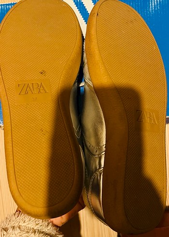 Zara gümüş sneaker - Görsel 4