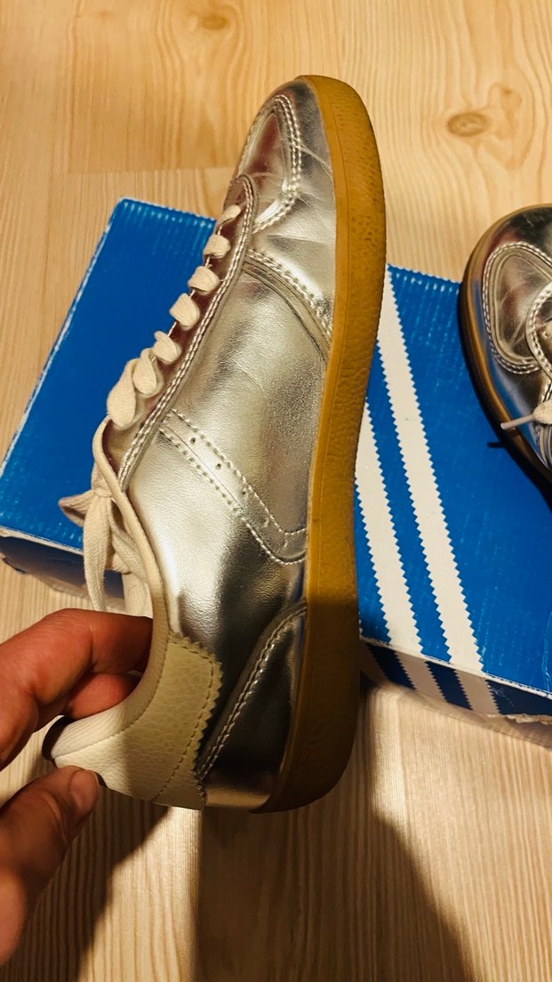 Zara gümüş sneaker - Görsel 5