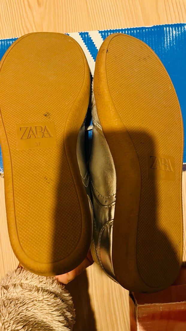Zara gümüş sneaker - Görsel 4