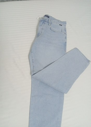 Erkek Mavi Denim Regular Fit Jean - Görsel 5