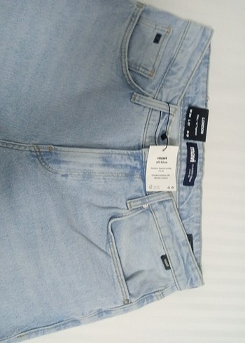 Erkek Mavi Denim Regular Fit Jean - Görsel 2